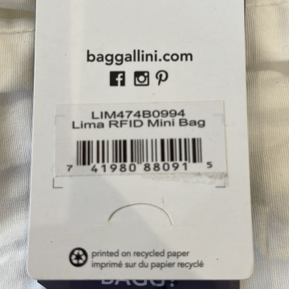 *New* Baggallini RFID Lima Mini Bag - Picture 3 of 3